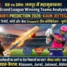 RR vs SRH 36th Match Dream11 Prediction 2026